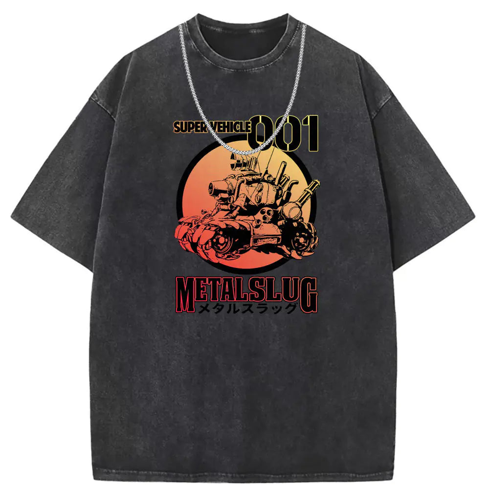 Vintage Distressed Short Sleeve T-Shirt for Couples