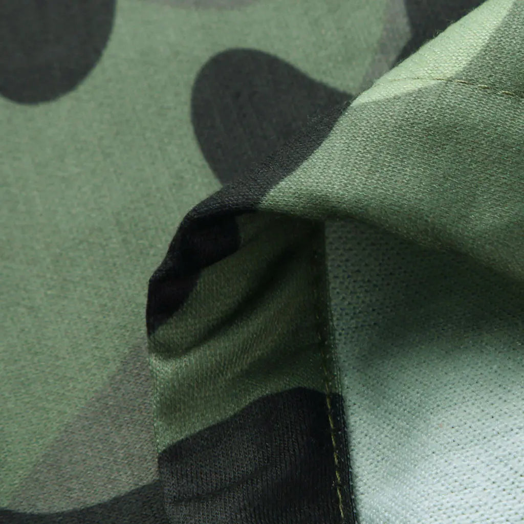 2019 Camouflage Skull Long Sleeve Hoodie for Halloween