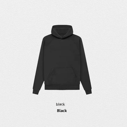 Multicolor Velvet Children's Hooded Sweatshirt
