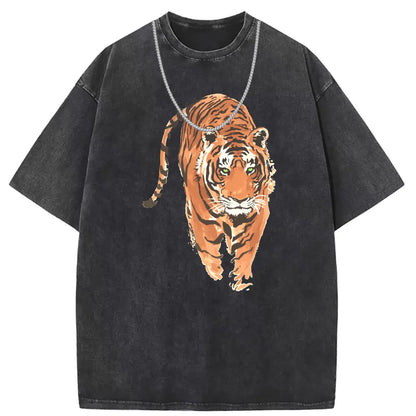 Vintage Distressed Short Sleeve T-Shirt for Couples