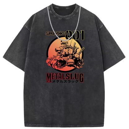 Vintage Distressed Short Sleeve T-Shirt for Couples